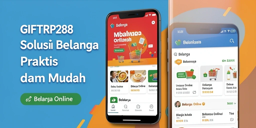 Tampilan antarmuka aplikasi GIFTRP288 yang modern dan mudah digunakan.
