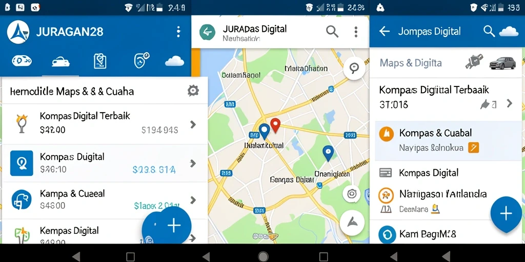 Antarmuka JURAGAN28 yang menawan dan fungsional.