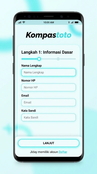 Panduan Daftar Akun Baru Kompastoto